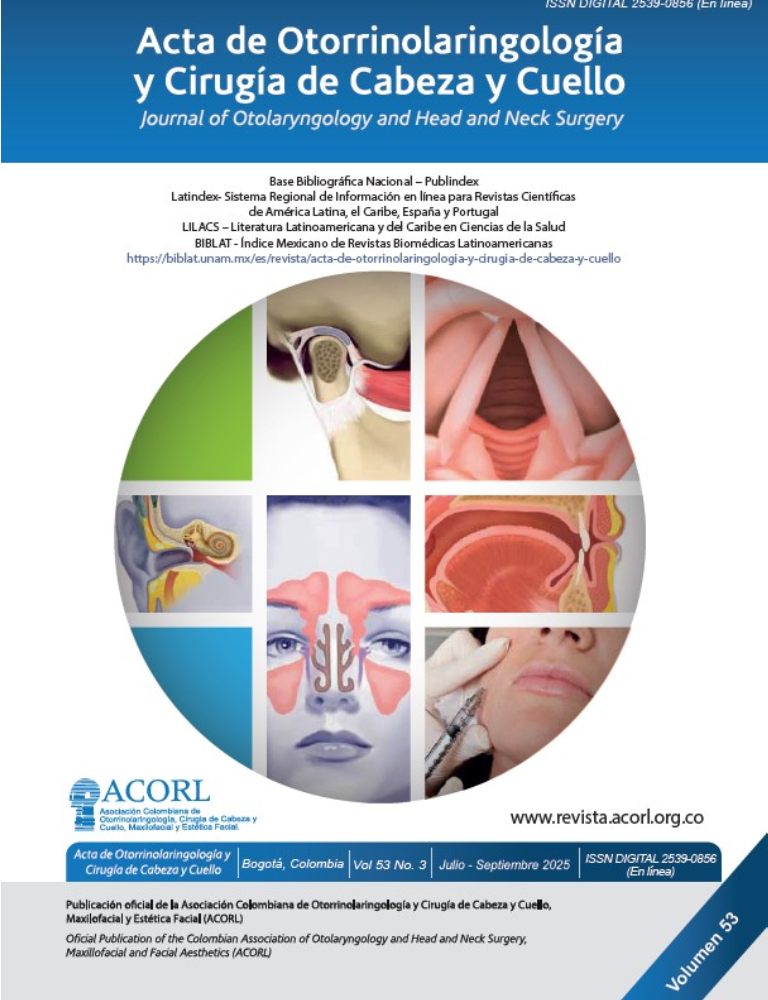 Acta de otorrinolaringología & cirugía de cabeza y cuello (En línea)