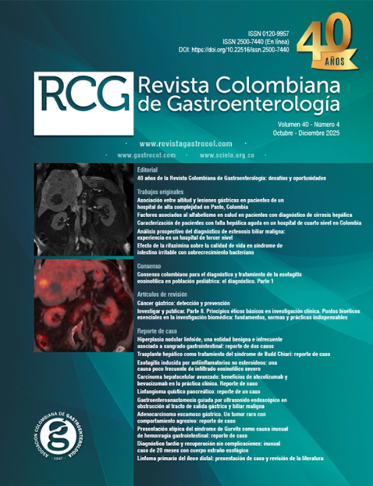 Revista colombiana de Gastroenterología (En línea)