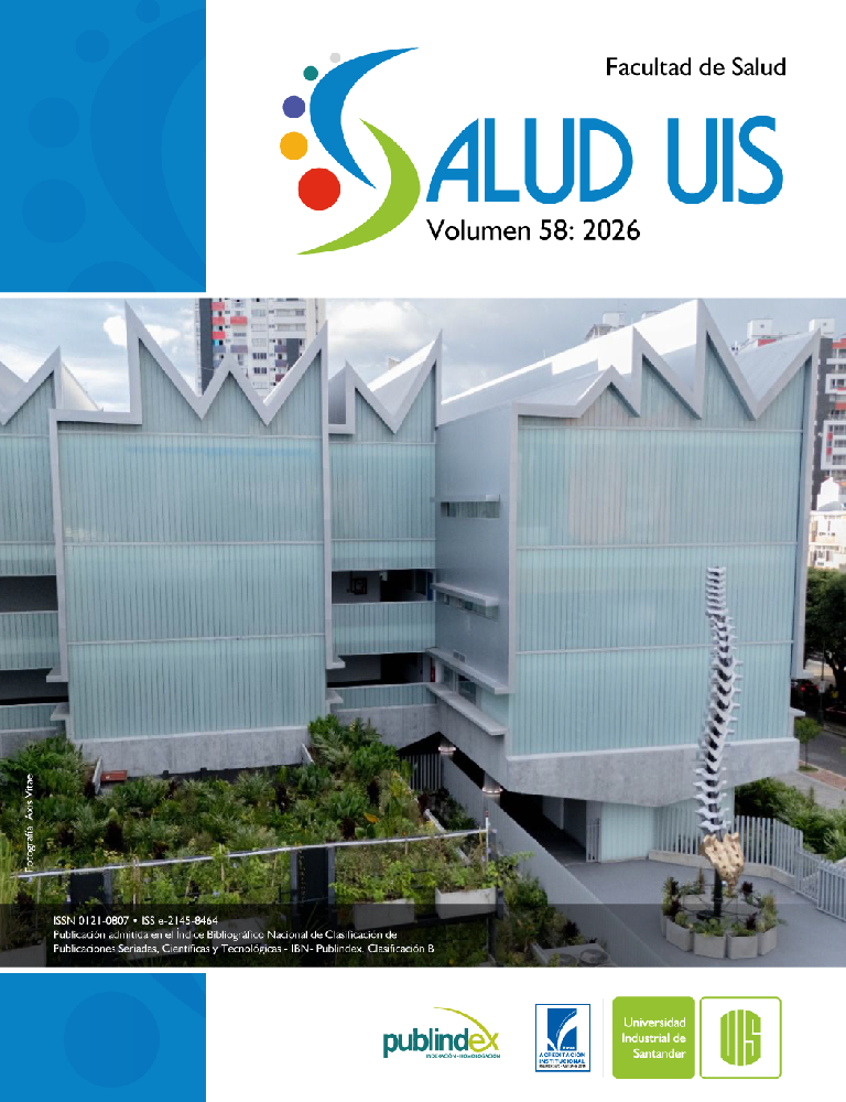 Revista de la Universidad Industrial de Santander. Salud