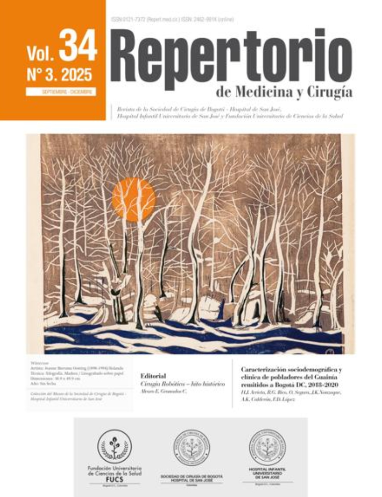 Repertorio de medicina y cirugía