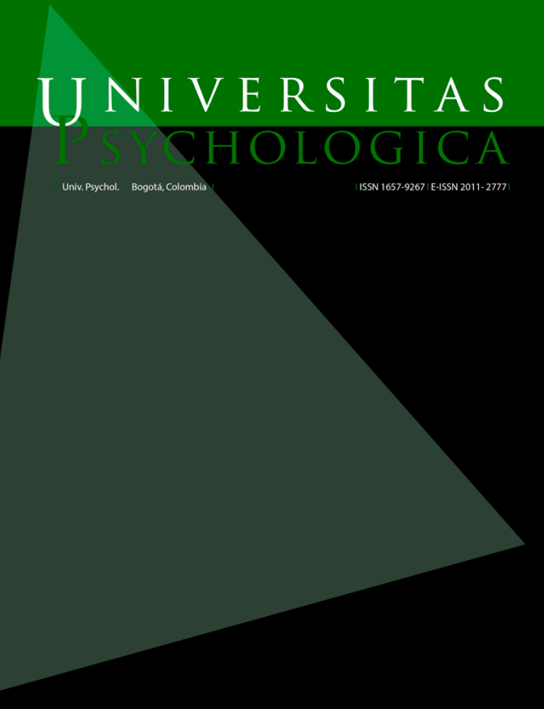 Universitas psychologica